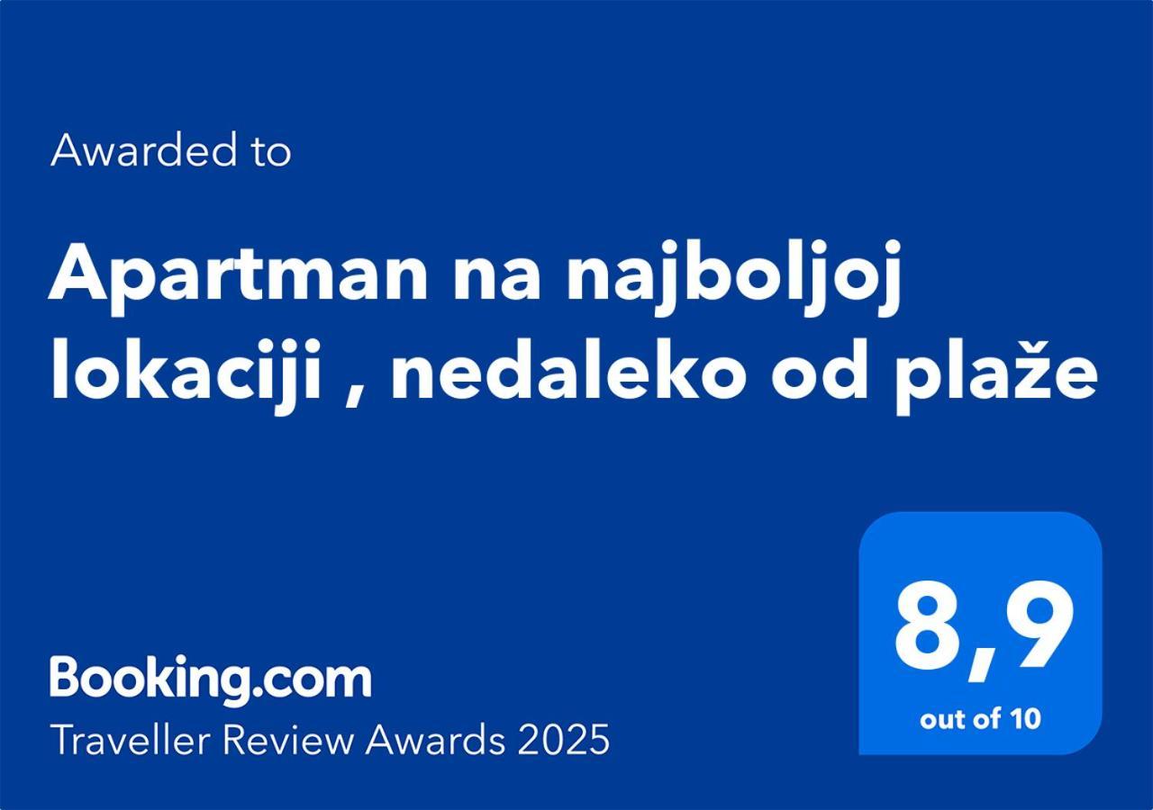 Apartman Na Najboljoj Lokaciji , Nedaleko Od Plaze Bar Eksteriør bilde